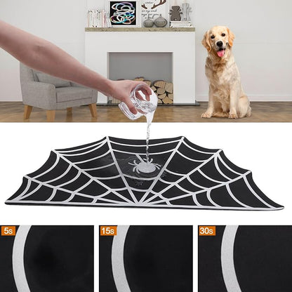 Halloween Pet Mat for Food and Water, Pet Feeding Mat for Dog Cat Bowl - Image 3