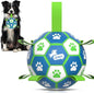QDAN Dog Toy Balls, Dog Soccer Ball by QDAN