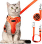 Cat Harness and Leash for Walking Escape Proof Soft Adjustable Cat Leash by Unknown