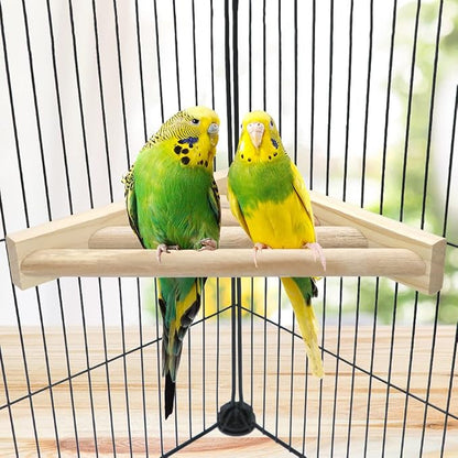 Litewoo Bird Perch Corner Platform Stand Shelf - Image 4