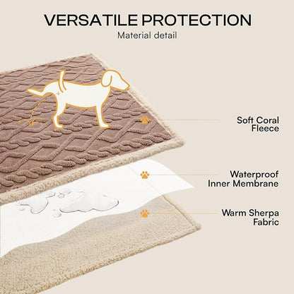 Luciphia Waterproof Pet Blanket, Liquid Pee Proof Dog Blanket - Image 3