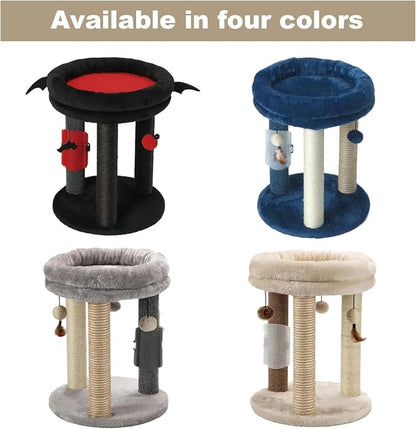 MECOOL 4in1 Small Cat Tree, Scratching Post - Image 6