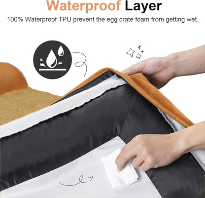 Large Dog Bed Orthopedic Washable: Beds Bolster XXL Bed Big XLarge Dogs Egg - Image 4