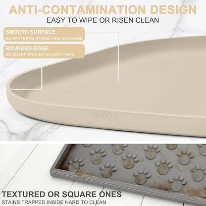 Small Silicone Pet Food Mat - Image 5