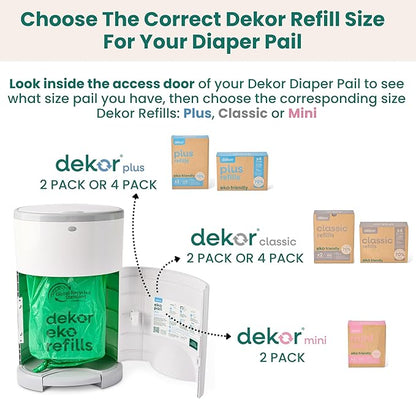 Diaper Dekor EKO Classic Diaper Pail Gift Set - Image 6