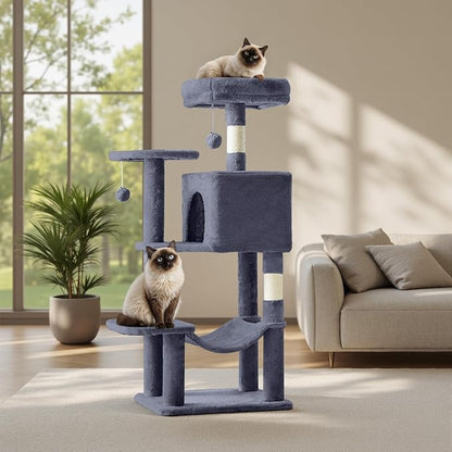 Cat Tree Tower 44 Inch, Small Cat Tower by Aidoly