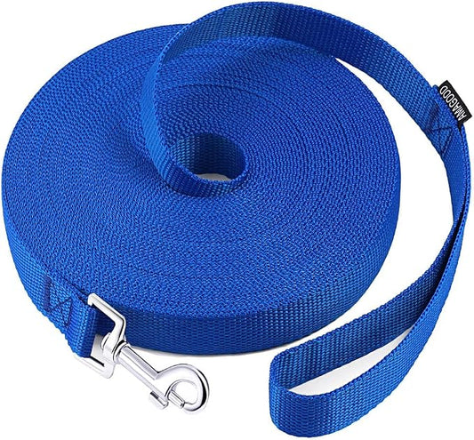 AMAGOOD Dog/Puppy Obedience Recall Training Agility Lead-15 ft 20 ft 30 ft 50 by DOGLEASH