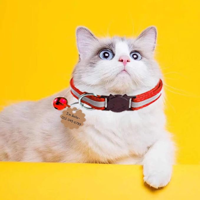 Breakaway Reflective Nylon Cat Collars - Image 7