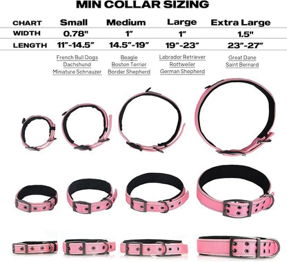 PetiFine Dog Collar for Large Dogs, Neoprene Padded and Adjustable, Reflective - Image 5