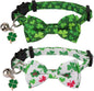 ADOGGYGO St. Patrick's Day Cat Collars by ADOGGYGO