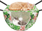 JSPYFITS Cat Cage Hammock with Ball, Double Layer Hanging Adjustable Soft Pet by JSPYFITS
