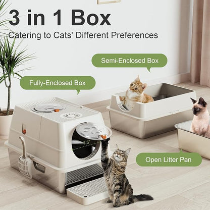 Stainless Steel Litter Box - Image 3