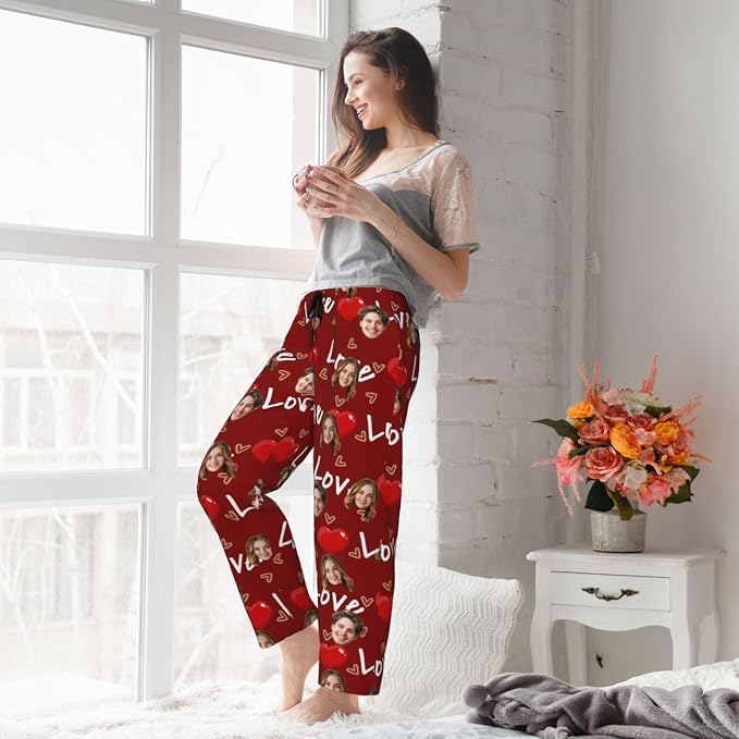 Personalized Pajama Pants For Men Women Custom Pajama Pants - Image 6