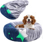 Glow in The Dark Dog Bed Cover by Hoopttay