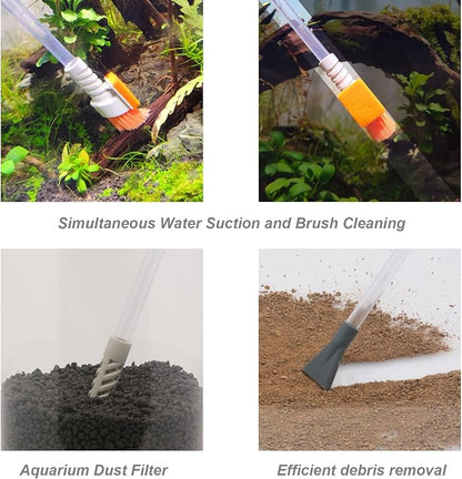 Compact Aquarium Siphon Vacuum and Water Changer Kit - Image 3