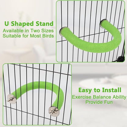 Rypet U Shape Parrot Perch Stand Toy - Image 5