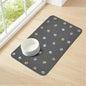 Cat Food Mat Absorbent Dog Mat for Food and Water Non Slip Quick Dry Dog Bowl by YetstockDirect