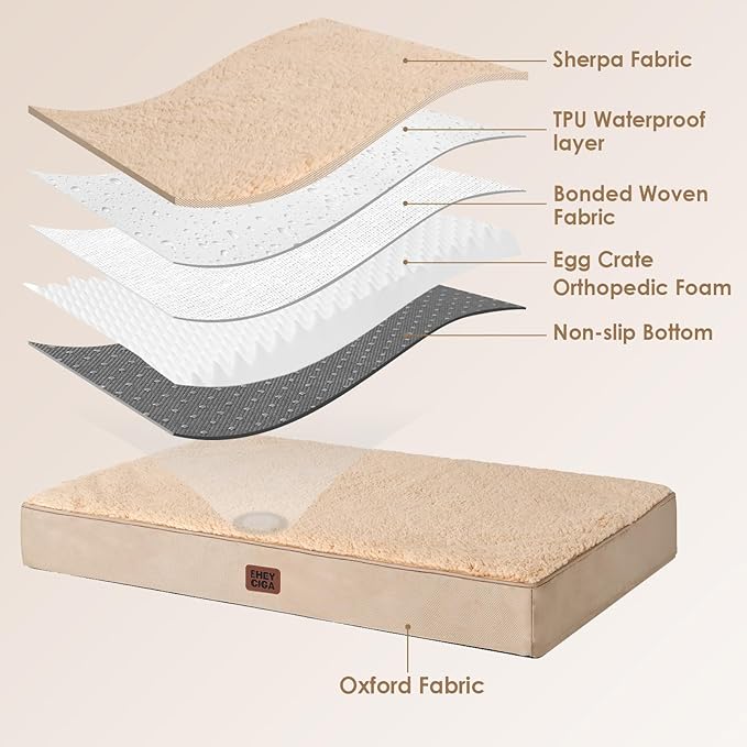 EHEYCIGA Orthopedic Dog Beds for Large Dogs - Image 4