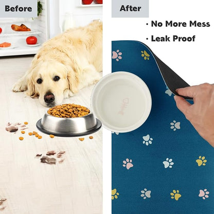 Pet Feeding Mat Absorbent Dog Mat - Image 4