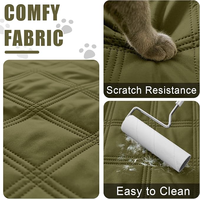 Smiry Waterproof Dog Bed Cover Blanket 30x70, Soft Reversible Pet Blanket - Image 4