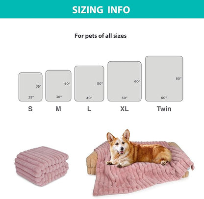 Waterproof Dog Blanket for Couch, Luxury Plush Washable Large Dogs Blankets for - Image 5