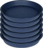6 Pack Plant Saucer Drainage Tray, Plastic Plant Water Tray, 6 inch Flower by Bleuhome