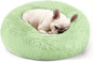 Dogs Bed for Small Dogs, Anti-Anxiety Washable Round Bed by Hoewina