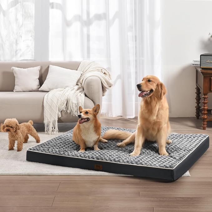WESTERN HOME WH Large Dog Bed for Extra Large, Huge Dogs, Orthopedic Pet Bed - Image 3