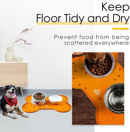 Super Design Dog Food Mat Dog Bowl Mat - Image 2