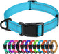 TagME Reflective Nylon Dog Collars, Adjustable Classic Pet Collar by TagME