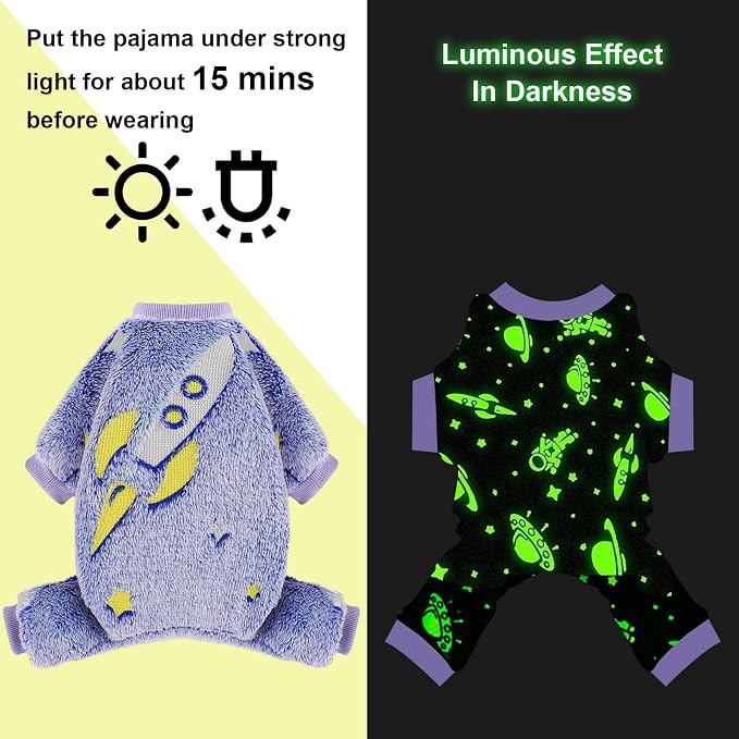 Dog Pajamas Pjs Small, Fall Winter Fleece Sweater Cute Extra Small Puppy - Image 5