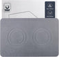 Home Dog Cat Bowl Stone Mat–Natural Diatomite Stone Pet Bowls Mat, Pet Feeding by PetGettingMuchHeathier