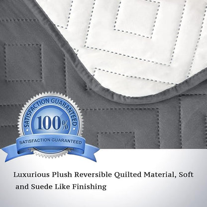 H.VERSAILTEX Reversible Loveseat Cover Furniture Protector Anti-Slip Water - Image 3