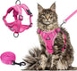 Wanheart Summer cat Chest Harness and Leash, Anti-Escape Adjustable Soft mesh by Unknown