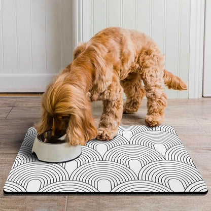 Dog Food Mats for Floors Absorbent, Pet Cat Food Mat - Image 7