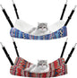 Jetec 2 Pack Cat Hammock for Cage, Catio Accessories Reversible Soft Cats Bed by Jetec