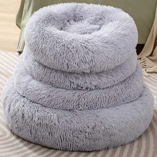 Cat Bed Dog Bed Donut Comfort Pet Beds Small Puppy Pillow Dogs Cuter Rabbit by Unknown