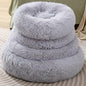 Cat Bed Dog Bed Donut Comfort Pet Beds Small Puppy Pillow Dogs Cuter Rabbit by Unknown