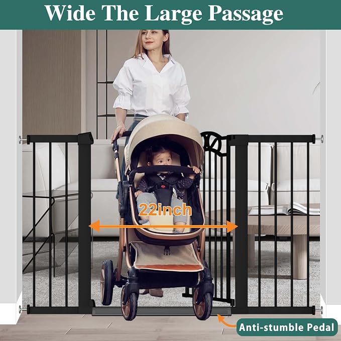 Fairy Baby 81.9"-84.6" Extra Wide Baby Gate - Image 5