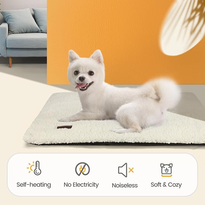 Self Warming Cat Bed Self Heating Cat Dog Mat 24 x 18 inch Extra Warm Thermal - Image 4