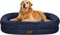 Orthopedic Waterproof Large Dog Bed: Memory Foam Washable Dog Bed by Wozoke