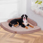 Large Orthopedic Dog Bed with Sides XXXL Dog Beds with Removable Washable Cover by Mekiy