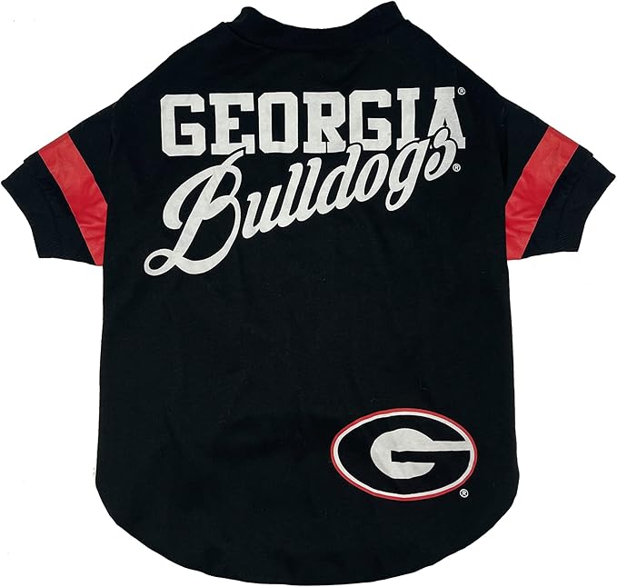 Pets First NCAA Georgia Bulldogs T-Shirt by PETSFIRST