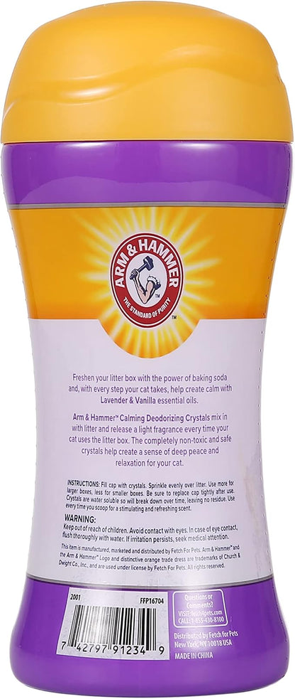 Arm & Hammer Deodorizing Cat Litter Crystals, Lavender & Vanilla Scent | Odor - Image 2