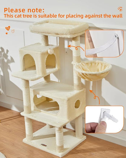 Taoqimiao Cat Tree, 49-Inch Cat Tower - Image 8