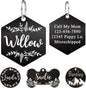 Ultra Joys Stainless Steel Pet ID Tag Dog Name Tags Personalized Front and Back by UltraJoys