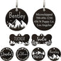 Ultra Joys Stainless Steel Pet ID Tag Dog Name Tags Personalized Front & Back by UltraJoys