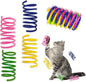 Cat Spring Toys 60 Pack, Interactive Toys by YULOYI