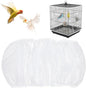 Bird Cage Seed Catcher, Mesh Net Cover Guard Soft Airy Cage Net Stretchy Skirt by Unknown