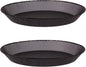 2pcs Metal Round Bird Feeders Tray, Wild Birds Seed Feeder, Mesh Tray Outdoor by Unknown